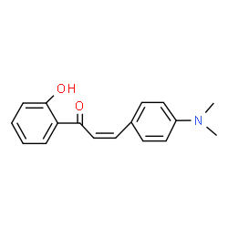 ChemSpider 2D Image | (2Z)-3-[4-(Dimethylamino)phenyl]-1-(2-hydroxyphenyl)-2-propen-1-one | C17H17NO2