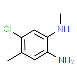 ChemSpider 2D Image | 5-Chloro-N,4-dimethyl-1,2-benzenediamine | C8H11ClN2