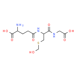 ChemSpider 2D Image | gamma-Glutamyl-S-(hydroxymethyl)cysteinylglycine | C11H19N3O7S