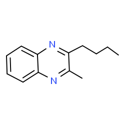 ChemSpider 2D Image | 2-Butyl-3-methylquinoxaline | C13H16N2