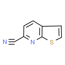 ChemSpider 2D Image | Thieno[2,3-b]pyridine-6-carbonitrile | C8H4N2S