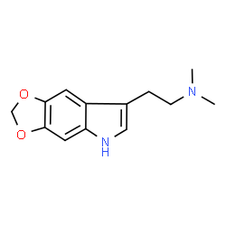 ChemSpider 2D Image | 5,6-MDO-DMT | C13H16N2O2