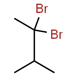 ChemSpider 2D Image | 2,2-Dibromo-3-methylbutane | C5H10Br2