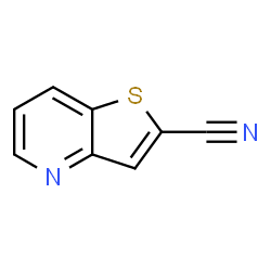 ChemSpider 2D Image | Thieno[3,2-b]pyridine-2-carbonitrile | C8H4N2S
