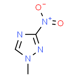 ChemSpider 2D Image | 1-methyl-3-nitro-1,2,4-triazole | C3H4N4O2