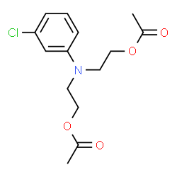 ChemSpider 2D Image | 2,2'-((3-chlorophenyl)imino)bisethyl diacetate | C14H18ClNO4