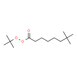 ChemSpider 2D Image | 2-Methyl-2-propanyl 7,7-dimethyloctaneperoxoate | C14H28O3