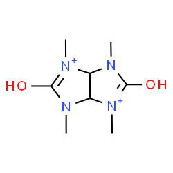 ChemSpider 2D Image | 1,3,4,6-Tetramethyl-2,5-dioxooctahydroimidazo[4,5-d]imidazole-1,4-diium | C8H16N4O2