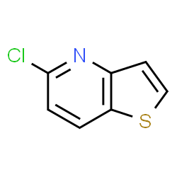 ChemSpider 2D Image | 5-Chlorothieno[3,2-b]pyridine | C7H4ClNS
