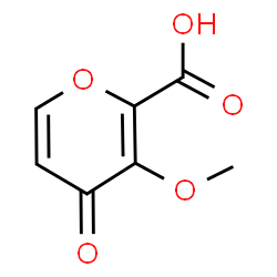 ChemSpider 2D Image | 3-Methoxy-4-oxo-4H-pyran-2-carboxylic acid | C7H6O5