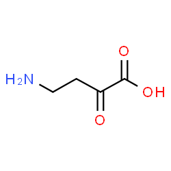 ChemSpider 2D Image | 4-Amino-2-oxobutanoic acid | C4H7NO3