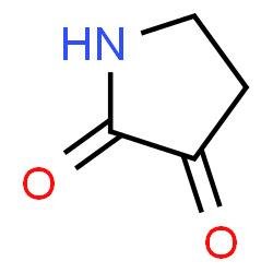 ChemSpider 2D Image | 2,3-Pyrrolidinedione | C4H5NO2