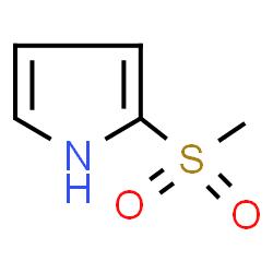 ChemSpider 2D Image | 2-METHANESULFONYL-1H-PYRROLE | C5H7NO2S