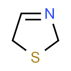 ChemSpider 2D Image | 2,5-Dihydrothiazole | C3H5NS