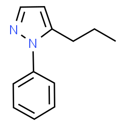 ChemSpider 2D Image | 1-Phenyl-5-propyl-1H-pyrazole | C12H14N2