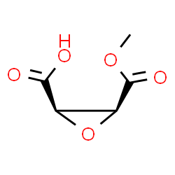 ChemSpider 2D Image | 2-Methyl (2R,3S)-2,3-oxiranedicarboxylate | C5H6O5