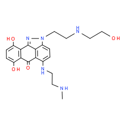 ChemSpider 2D Image | teloxantrone | C21H25N5O4