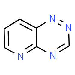 ChemSpider 2D Image | Pyrido[2,3-e][1,2,4]triazine | C6H4N4