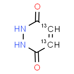 ChemSpider 2D Image | (4,5-~13~C_2_)-1,2-Dihydro-3,6-pyridazinedione | C213C2H4N2O2