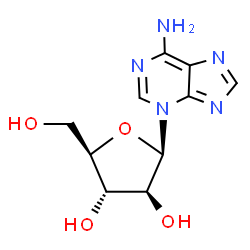 ChemSpider 2D Image | 3-(beta-D-Arabinofuranosyl)-3H-purin-6-amine | C10H13N5O4