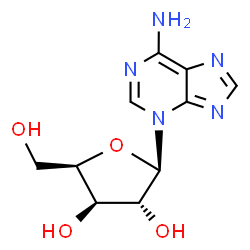 ChemSpider 2D Image | 3-(beta-D-Xylofuranosyl)-3H-purin-6-amine | C10H13N5O4