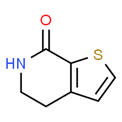 ChemSpider 2D Image | 4H,5H,6H,7H-Thieno[2,3-c]pyridin-7-one | C7H7NOS