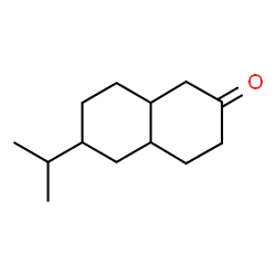 ChemSpider 2D Image | 6-Isopropyloctahydro-2(1H)-naphthalenone | C13H22O
