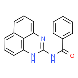 ChemSpider 2D Image | N-(1H-Perimidin-2-yl)benzamide | C18H13N3O