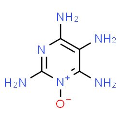 ChemSpider 2D Image | 2,4,5,6-Pyrimidinetetramine 1-oxide | C4H8N6O