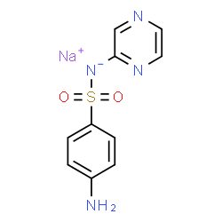 ChemSpider 2D Image | SULFAPYRAZINE SODIUM | C10H9N4NaO2S