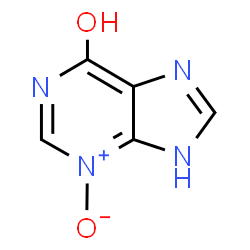 ChemSpider 2D Image | hypoxanthine 3-oxide | C5H4N4O2