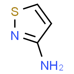 ChemSpider 2D Image | isothiazol-3-amine | C3H4N2S