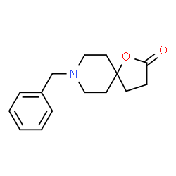 ChemSpider 2D Image | 8-Benzyl-1-oxa-8-azaspiro[4.5]decan-2-one | C15H19NO2