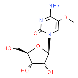 ChemSpider 2D Image | 5-Methoxycytidine | C10H15N3O6