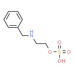 ChemSpider 2D Image | 2-(Benzylamino)ethyl hydrogen sulfate | C9H13NO4S