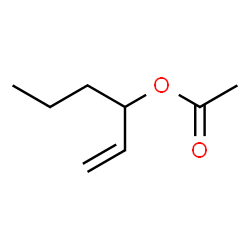 ChemSpider 2D Image | 1-Hexen-3-yl acetate | C8H14O2