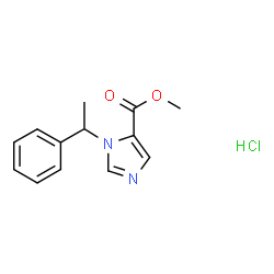 ChemSpider 2D Image | metomidate hydrochloride | C13H15ClN2O2