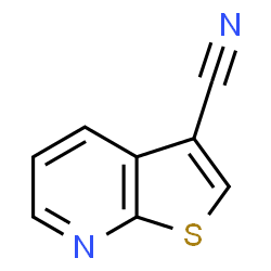 ChemSpider 2D Image | Thieno[2,3-b]pyridine-3-carbonitrile | C8H4N2S