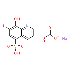 ChemSpider 2D Image | Chiniofon | C10H7INNaO7S