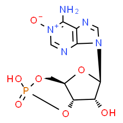 ChemSpider 2D Image | 1-NO-cAMP | C10H12N5O7P
