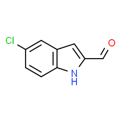 ChemSpider 2D Image | 5-Chloro-1H-indole-2-carbaldehyde | C9H6ClNO