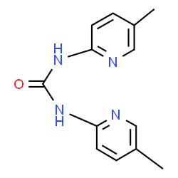ChemSpider 2D Image | 1,3-Bis(5-methyl-2-pyridinyl)urea | C13H14N4O