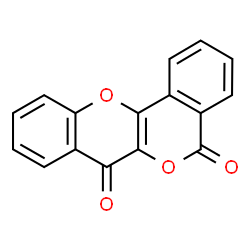 ChemSpider 2D Image | Isochromeno[4,3-b]chromene-5,7-dione | C16H8O4