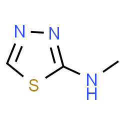 ChemSpider 2D Image | N-Methyl-1,3,4-thiadiazol-2-amine | C3H5N3S