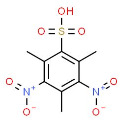 ChemSpider 2D Image | 4,6-Dinitromesitylene-2-sulfonic acid | C9H10N2O7S