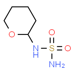 ChemSpider 2D Image | N-(Tetrahydro-2H-pyran-2-yl)sulfuric diamide | C5H12N2O3S