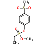 InChI=1/C10H15O5PS/c1-4-16(11,14-2)15-9-5-7-10(8-6-9)17(3,12)13/h5-8H,4H2,1-3H3