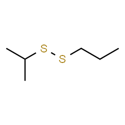 ChemSpider 2D Image | Isopropyl propyl disulfide | C6H14S2