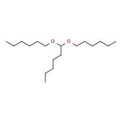 ChemSpider 2D Image | 1,1-Bis(hexyloxy)hexane | C18H38O2