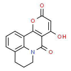 ChemSpider 2D Image | 8-hydroxy-5,6-dihydro-4H-11-oxa-6a-azabenzo[de]anthracene-7,10-dione | C15H11NO4